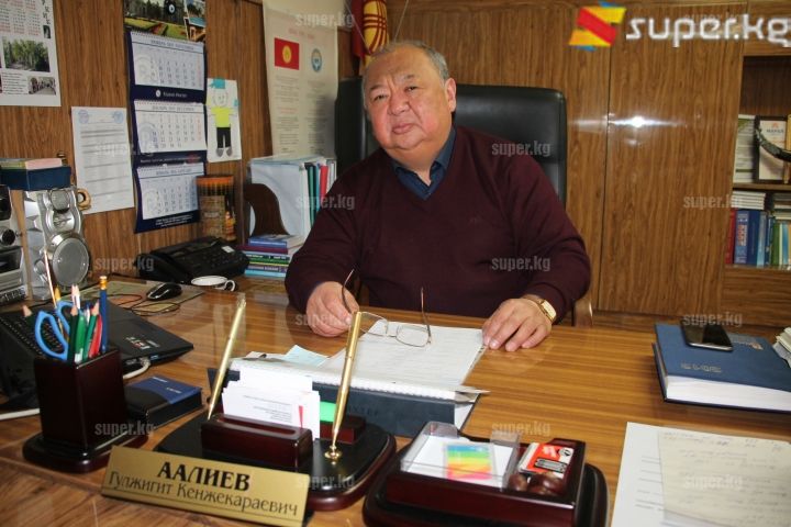 Оорукананын жетекчиси Гүлжигит Аалиев 
