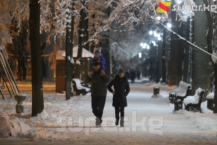 Бишкектин кооздугуна суктанган эс алуучулар
