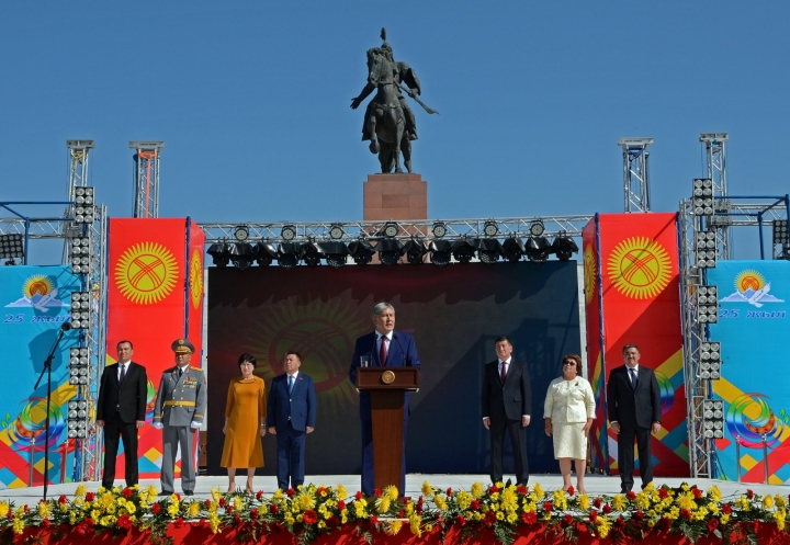 31-август - Эгемендүүлүк күнүнө арналган салтанатта президент сөз сүйлөдү.