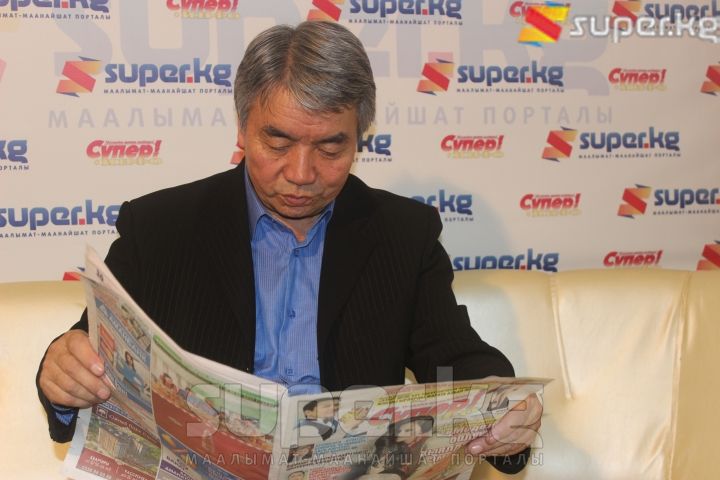 Түгөлбай Казаков SUPER.KG порталында конокто