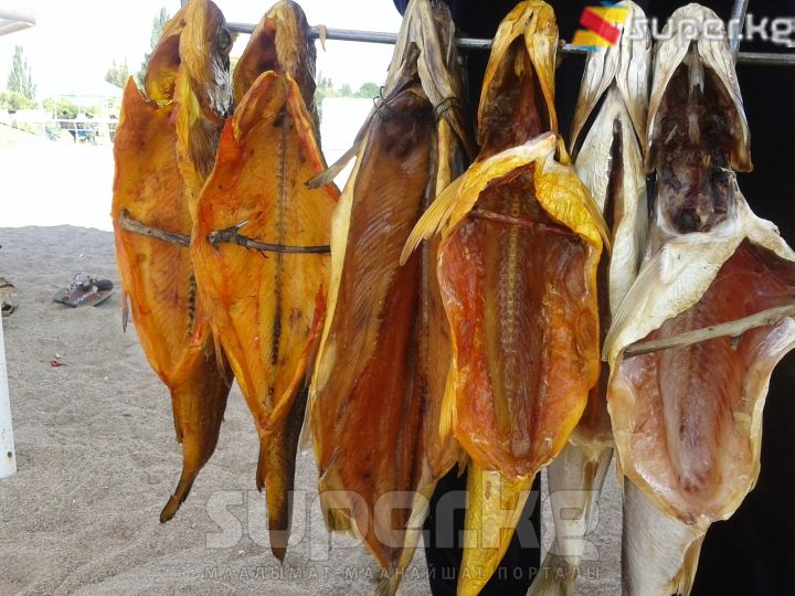 1 даанасы 500 сомдон 700 сомго чейин бааланган туздалган балыктар