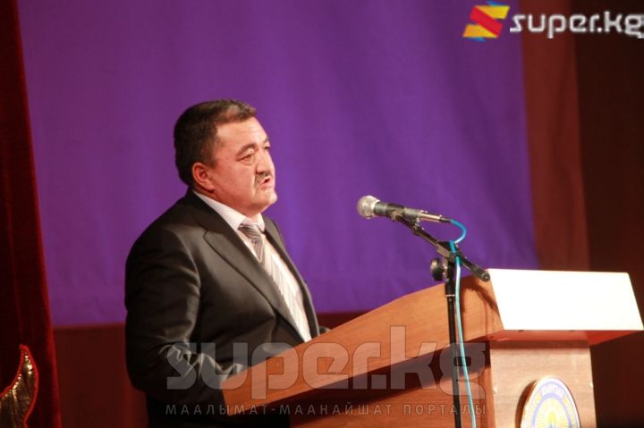 Бишкек шаарынын мэри Албек Ибраимов 