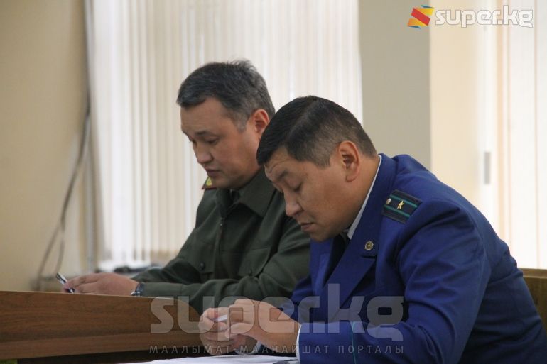 Текебаевдин сотундагы прокурорлор