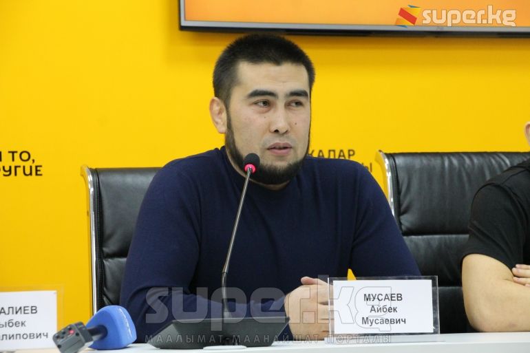 &quot;Жаш-Күч&quot; спорттук клубунун президенти Айбек Мусаев