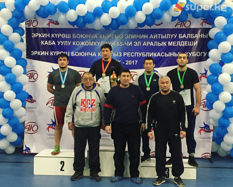 1-орун: Айбек Усупов;
2-орун: Абдулазиз Абитов;
3-орун: Фархад Икрамов;
3-орун: Арзубек Карыбеков.