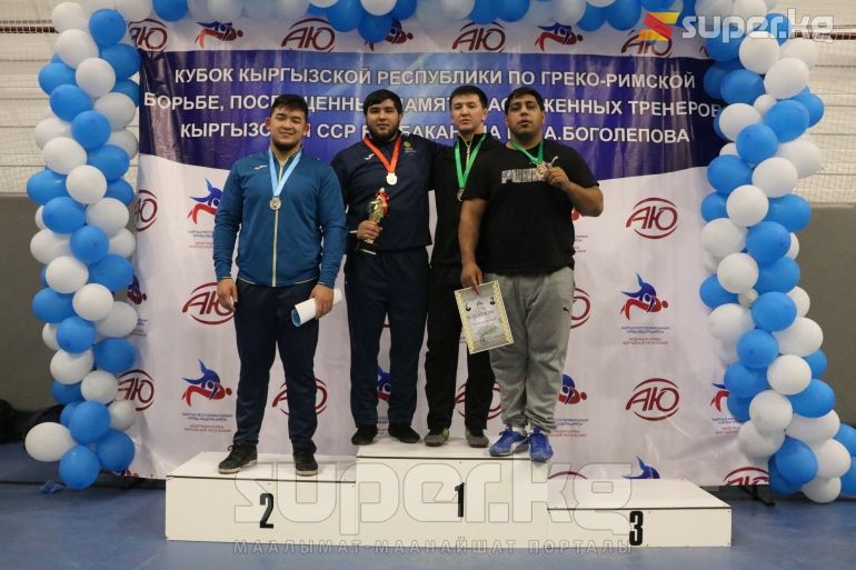 1-орун: Мурат Рамонов;
2-орун: Роман Ким;
3-орун: Миляс Марков;
3-орун: Аманбек Токтогонов.