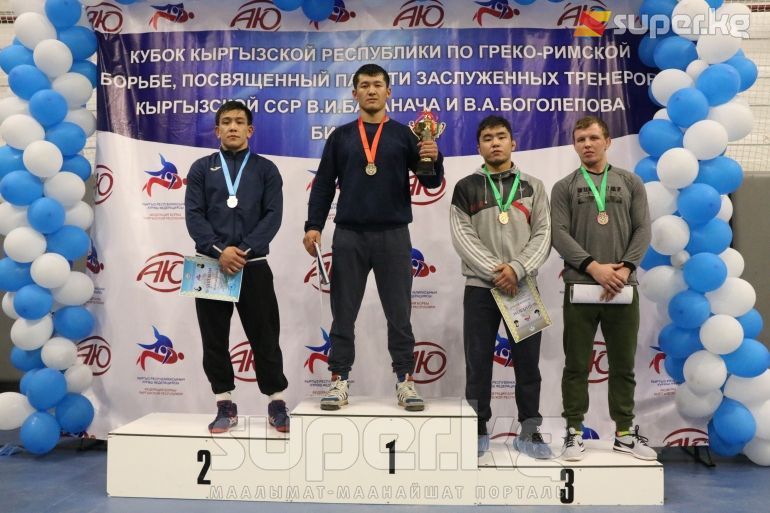 1-орун: Эсен Асанов;
2-орун: Кайрат Түгөлбаев;
3-орун: Ринат Ильяз уулу;
3-орун: Руслан Царёв;