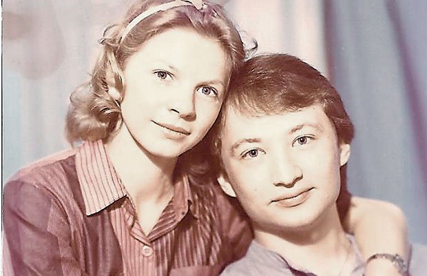 Жубайы  Ирина Ракшина менен