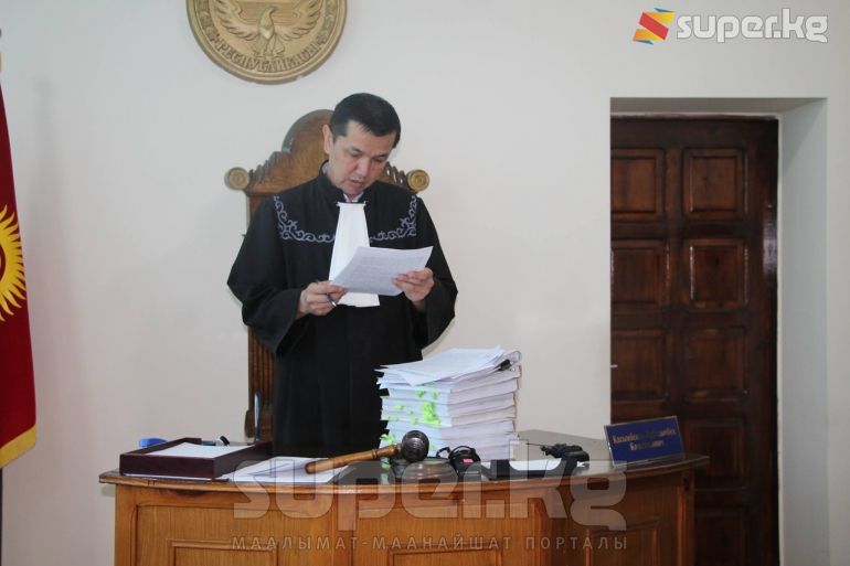 Судья Кубанычбек Касымбеков