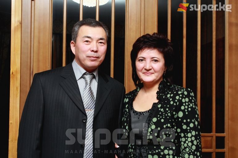 Калыкбек Султанов, жубайы Роза Султанова