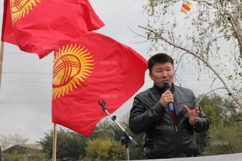 Митингди уюштургандардын бири Ринат Самудинов