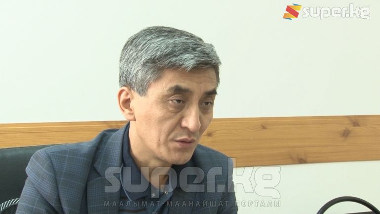 Бишкек шаардык санитардык-эпидемиологиялык көзөмөл борборунун бөлүм башчысы Махамад Мырзашев
