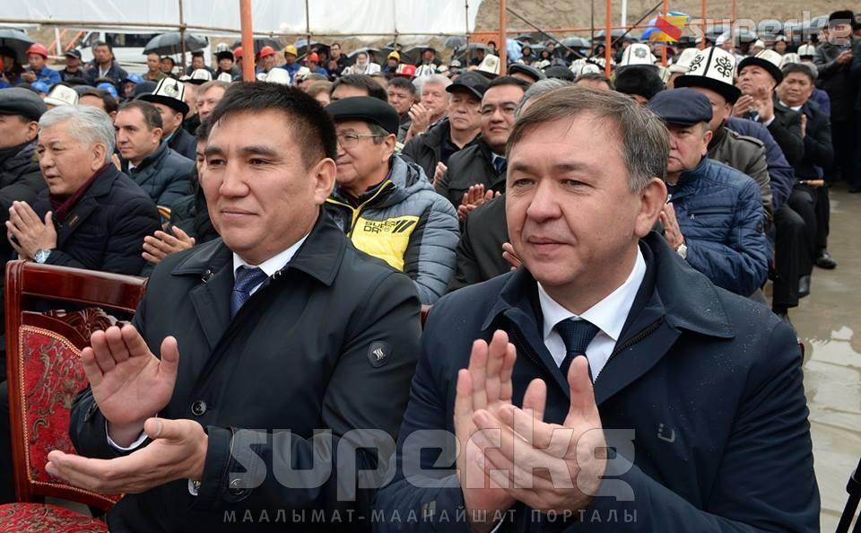 Оштун мэри Таалайбек Сарыбашев, депутат Азамат Арапбаев