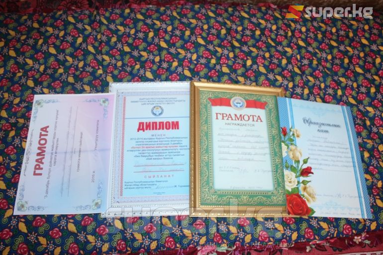 Сынактардан алган дипломдору
