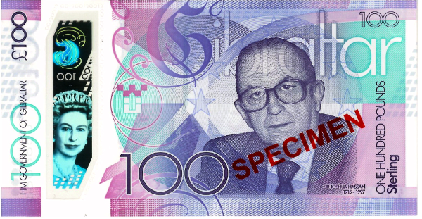 Гибралтар аймагынын 100 доллары
