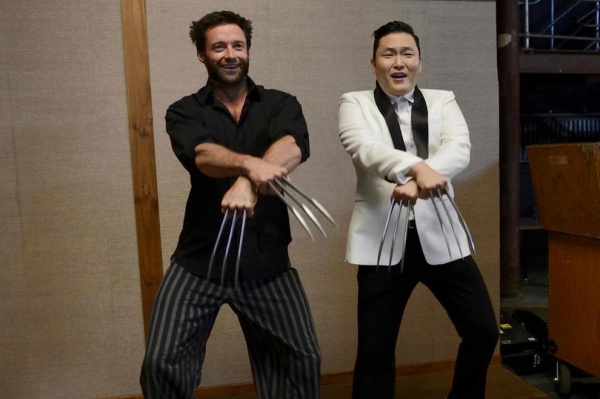 PSY менен Хью Жекман 