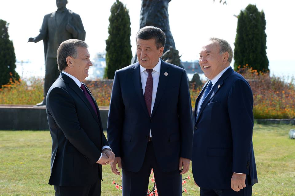 Кыргыз, Казак, Өзбек лидерлери маек учуруна.