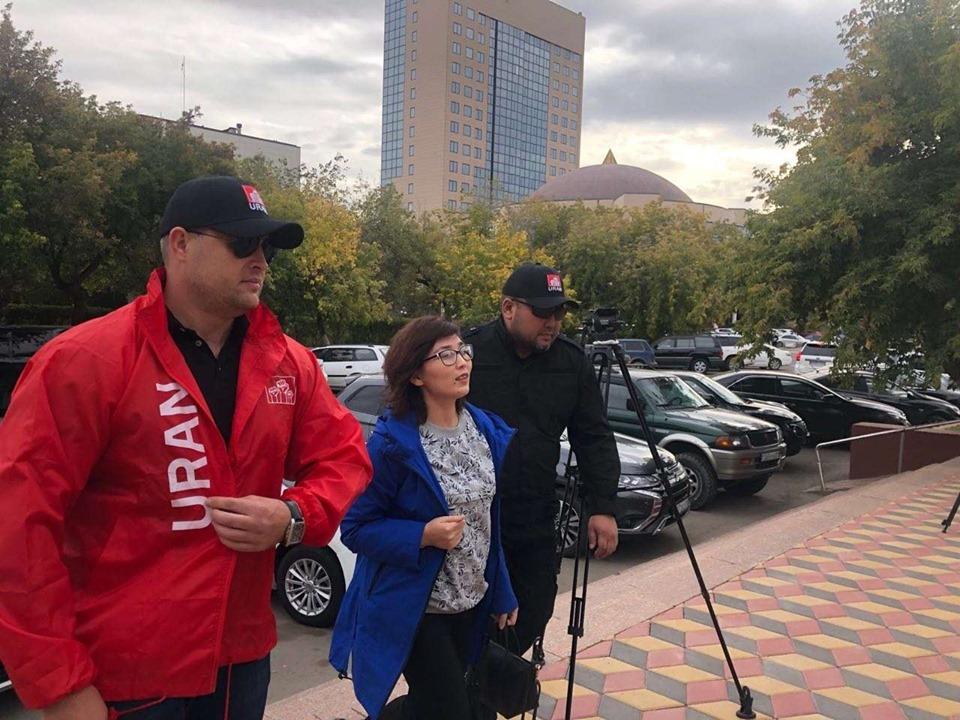 Жабырлануучу Саина Раисова. 