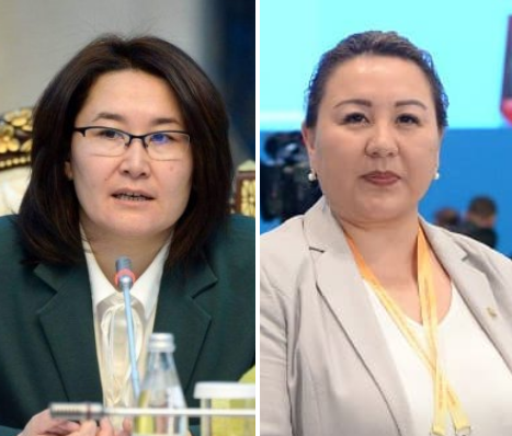 Толгонай Стамалиева жана Наргиза Мансурова