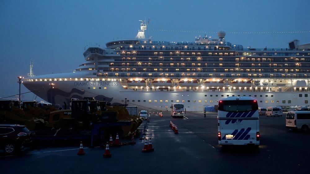 Япониялык &quot;Diamond Princess&quot; круиздик лайнери. 