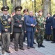 Жалал-Абадда Баткен согушунда курман болгондор эскерилип, эстелигине гүл коюлду