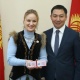 UFC уюмунун чемпиону Валентина Шевченко маданият министрлигине барды