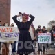 Чачын алып салды. Бишкекте аялдардын тилектештик маршы өтүүдө