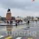 Бишкекте быйыл дагы Нооруз майрамы белгиленген жок. "Ала-Тоо" аянтынын көрүнүшү (сүрөт)
