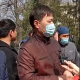 Өкмөт үйүнүн алдында Абхазиянын номери менен жүргөн айдоочулар митингге чыгышты
