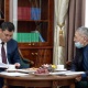 Садыр Жапаров Мар Байжиев менен маданият жана билим берүү чөйрөсүн өнүктүрүү чараларын талкуулады