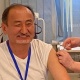 Кыргыз өлкөсүндө эң алгачкы болуп коронавируска каршы эмдөө алган министрдин эмоциясы (видео)