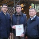 Көп кабаттуу үйлөрдүн короосун гүлгө толтуруп, сейил бакка айланткан Сагид Сулейманов мэрия тарабынан сыйланды