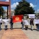 "Кыргыз-Тажик чек арасындагы окуя тыкыр иликтенсин". Женевадагы кыргыздар митингге чыгышты