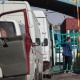 "Ак-Тилек" өткөрмө пунктунда оор жүк ташуучу 80 унаа кезек күтүүдө