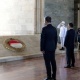Садыр Жапаров Анкарада Ататүрктүн бейитине гүлчамбар койду