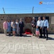 Австрияда жүргөн эки кыргыз үй-бүлө Ата Мекендик согушта концлагерде каза болгондорго эстелик тактасын орнотушту