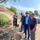Аксыда сел жүргөн айылдарга Жалал-Абад облусунун башчысы Абсаттар Сыргабаев барды