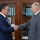 Садыр Жапаров ЕККУнун Бишкектеги программалык кеңсесинин башчысын кабыл алды