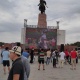 "Токио-2020". Кыргыздын балбандары "Ала-Тоо" аянтында элдин башын бириктирди (видео)