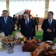 Түркмөнстанда жолугушкан өлкө башчылары өнөр жай жана тамак-аш көргөзмөсүнө барышты