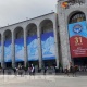 Өлкөдөгү театр, кино тармагынын өкүлдөрү парадга ат минип чыгышты
