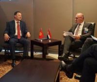 Министр Руслан Казакбаев Хорватиянын тышкы жана Европа иштери боюнча министри менен сүйлөштү