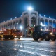 "Бишкекжашылчарба" ишканасы кооздолгон техникалар менен парад өткөрдү (фото)