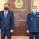 Улан Ниязбеков Нур-Султанда Казакстандын ички иштер министри Ерлан Тургумбаев менен жолугушту