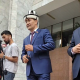 Митингге чыккандардын алдына Атазов чыкты
