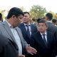 Акылбек Жапаров Спорт ордосундагы гуманитардык жардамды кабыл алуу пунктуна барды